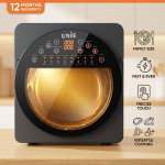 سرخ‌کن بدون روغن UNIE با فناوری پخت یکنواخت و کنترل لمسی پیشرفته.